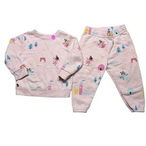 Garanimals | Baby Girl Soft Pink Sweater Outfit | 12M